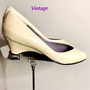 Vintage NEW! 1980’s Wedge with Original Box